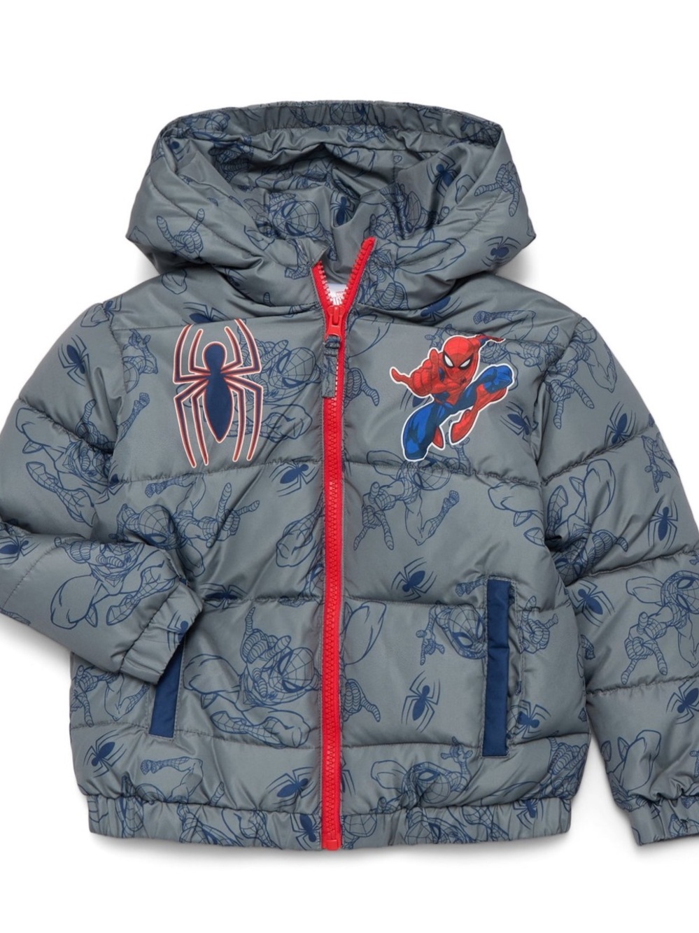 Spider-Man Puffer Jacket